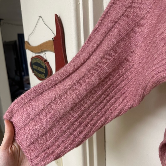 Topshop pink rose cardigan - Picture 5 of 9